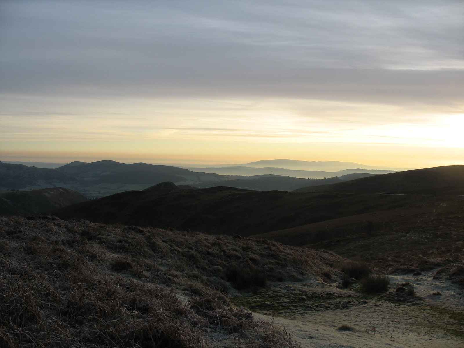 Sunrise from the Burway